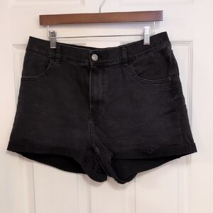 Express Black Jean Shorts for Women